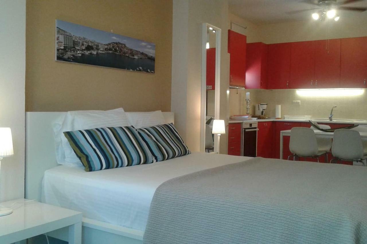 Cavalieri Beach Studio Palaiontsiflikion Bagian luar foto